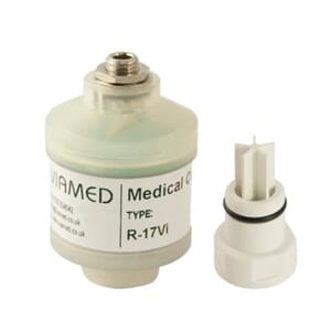 O2-sensor OOM102-1/R-17Vi  Datex Erica/Elvira, Dameca