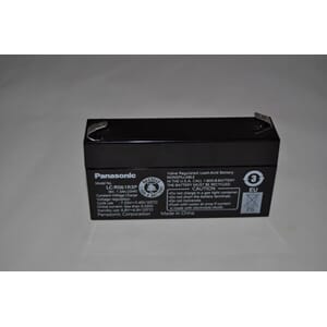 Batteri bly Panasonic LC-R061R3PG 6V/1,3Ah Pb