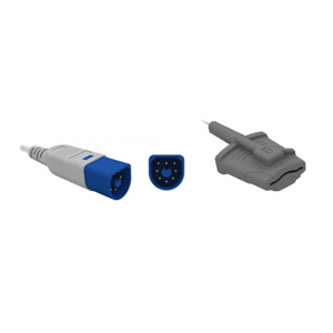 Soft-Finger SpO2 HP/Philips 8-pin 300cm voksen >40kg