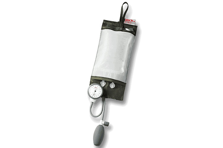 Overtrykksmansjetter og innleggsblære