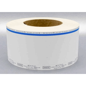Etikett 78x35 mm for plasma rull a 800 stk
