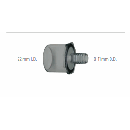 Konnektor 22 mm til babyslange