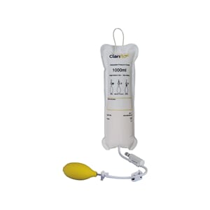 Overtrykksmansjett engangs Clariflo 1000ml stempel manometer