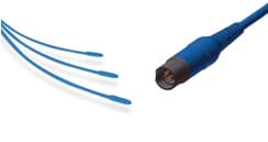 Diverse kabler og sensorer