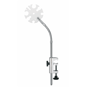 Support Arm with flexi rod with rail clamp and tube holder