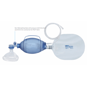 Resuscitator- sett komplett barn engangs