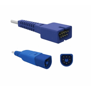 SpO2 overgangskabel Philips 8-pin->Nellcor Oximax 240cm