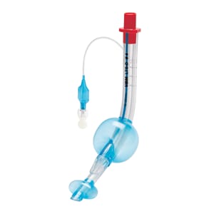 Larynxtube dobbelcuff LTS-D m/cuffsprøyte str 4 rød