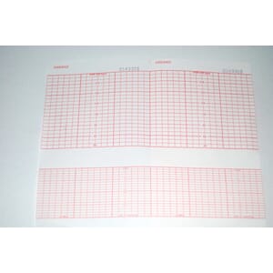 Registreringspapir Corometrics 4305 AAO115/116 240bpm