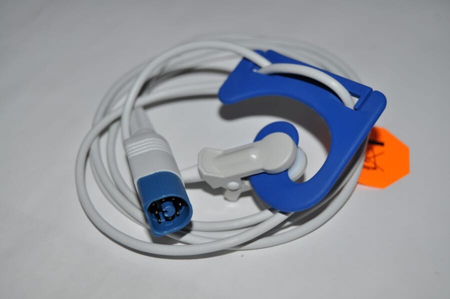 SpO2 øresensor HP/Philips 150cm 8-pin - Modul Nordic AS