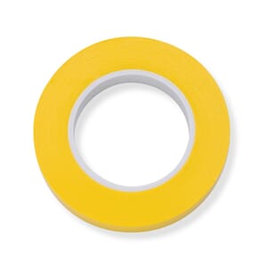 Merketape rull gul 6,4x6350mm